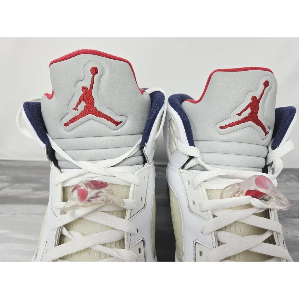 Jordan 5 Retro‎ Olympic 2011 Men's Size 13 Independence Day 136027-103 CLEAN!
